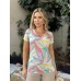 034294 - Blusa Ramany  Estampa Abstrata
